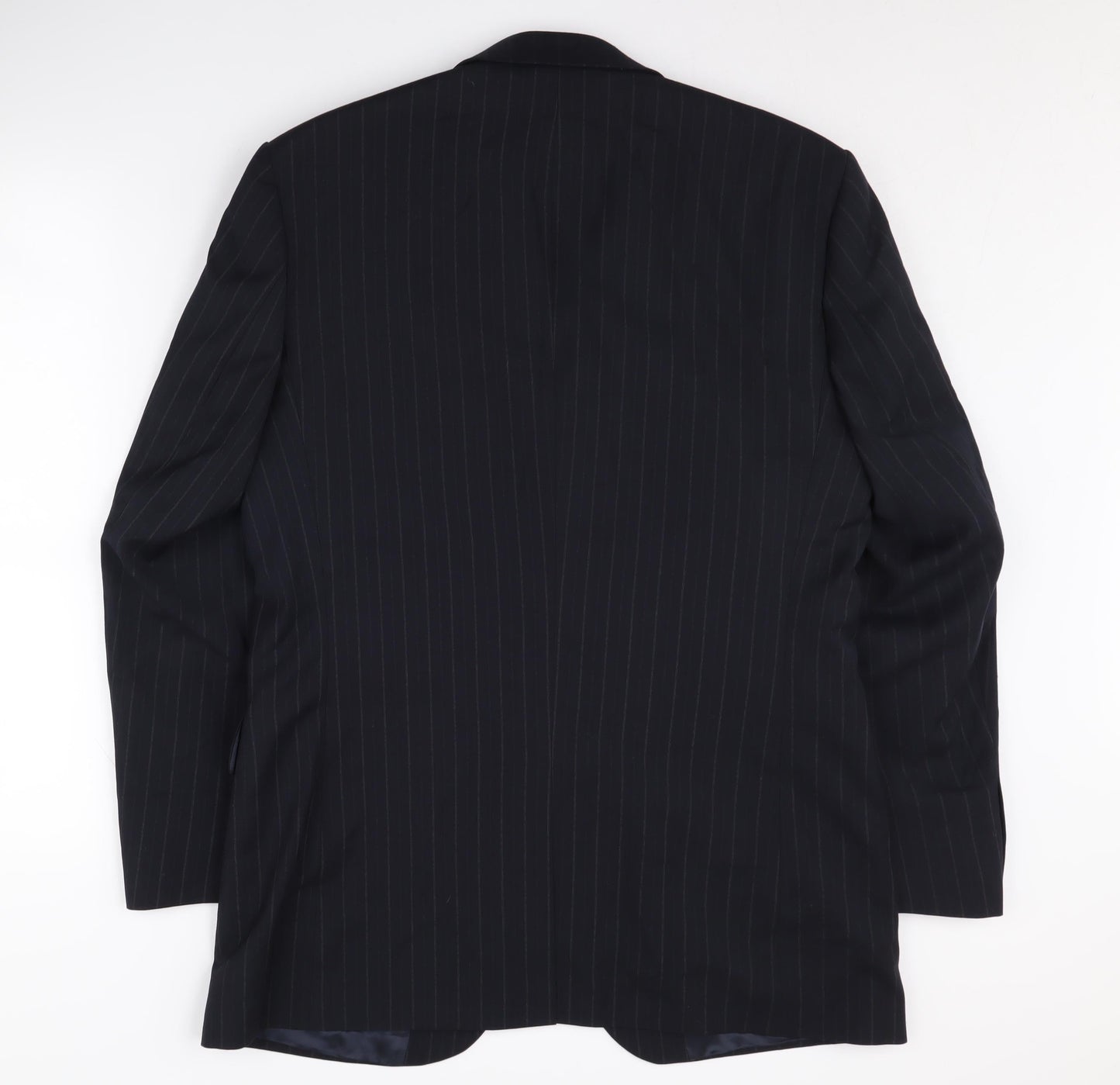 Mens UK Size 40 Karl Jackson Regular Blue Suit Jacket