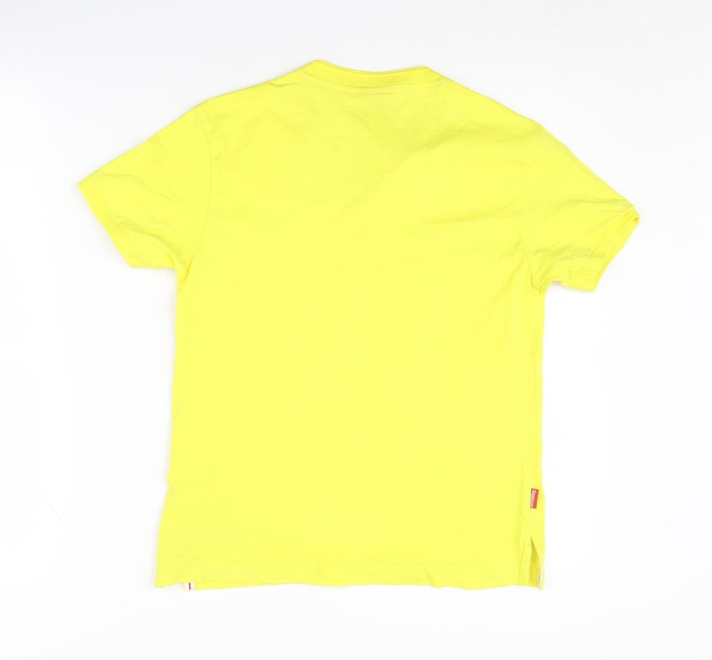 Slazenger Boys Yellow V-Neck T-Shirt, 9-10 Years, Casual Basic