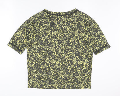 Womens UK Size 10 NEXT Multicoloured Basic Blouse