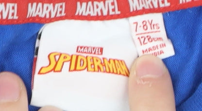 Marvel Boys Blue Spider-Man T-Shirt 7-8 Years
