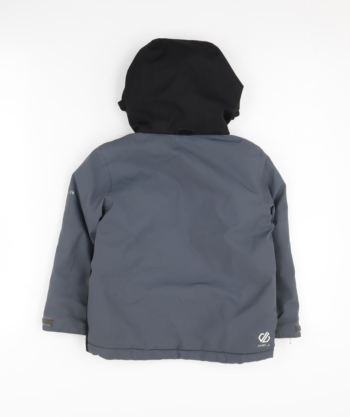 Dare 2b Boys Black Grey Colourblock Puffer Jacket 3-4 Years