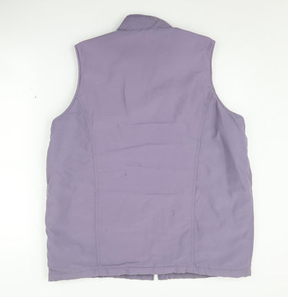 Womens UK Size M EWM Purple Basic Jacket