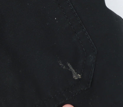 Mens UK Size XL Gap Black Parka Coat
