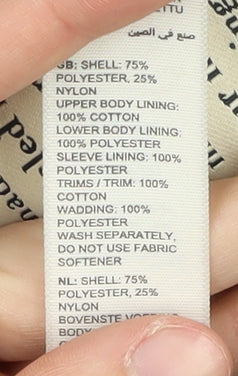 Fat Face Women's Blue Puffer Jacket Size 10