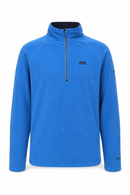 Mens UK Size XS Trespass Blue 1/2 Zip Sweatshirt
