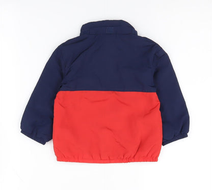 H&M Mickey Mouse Red & Blue Baby Jacket 12-18M