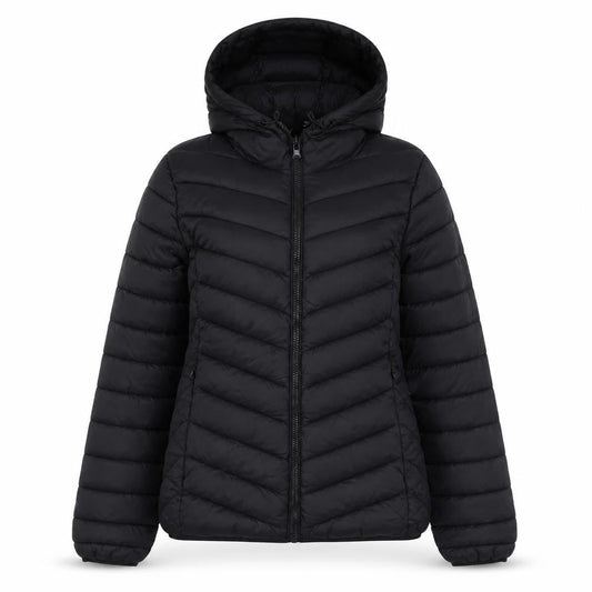 Womens UK Size 10 SoulCal & Co Black Puffer Jacket