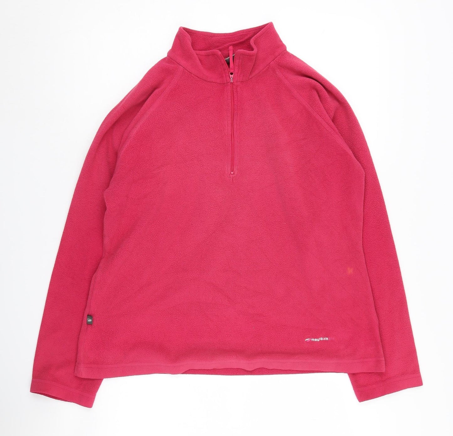 Womens UK Size 12 Mountainlife Pink Pullover Sweatshirt