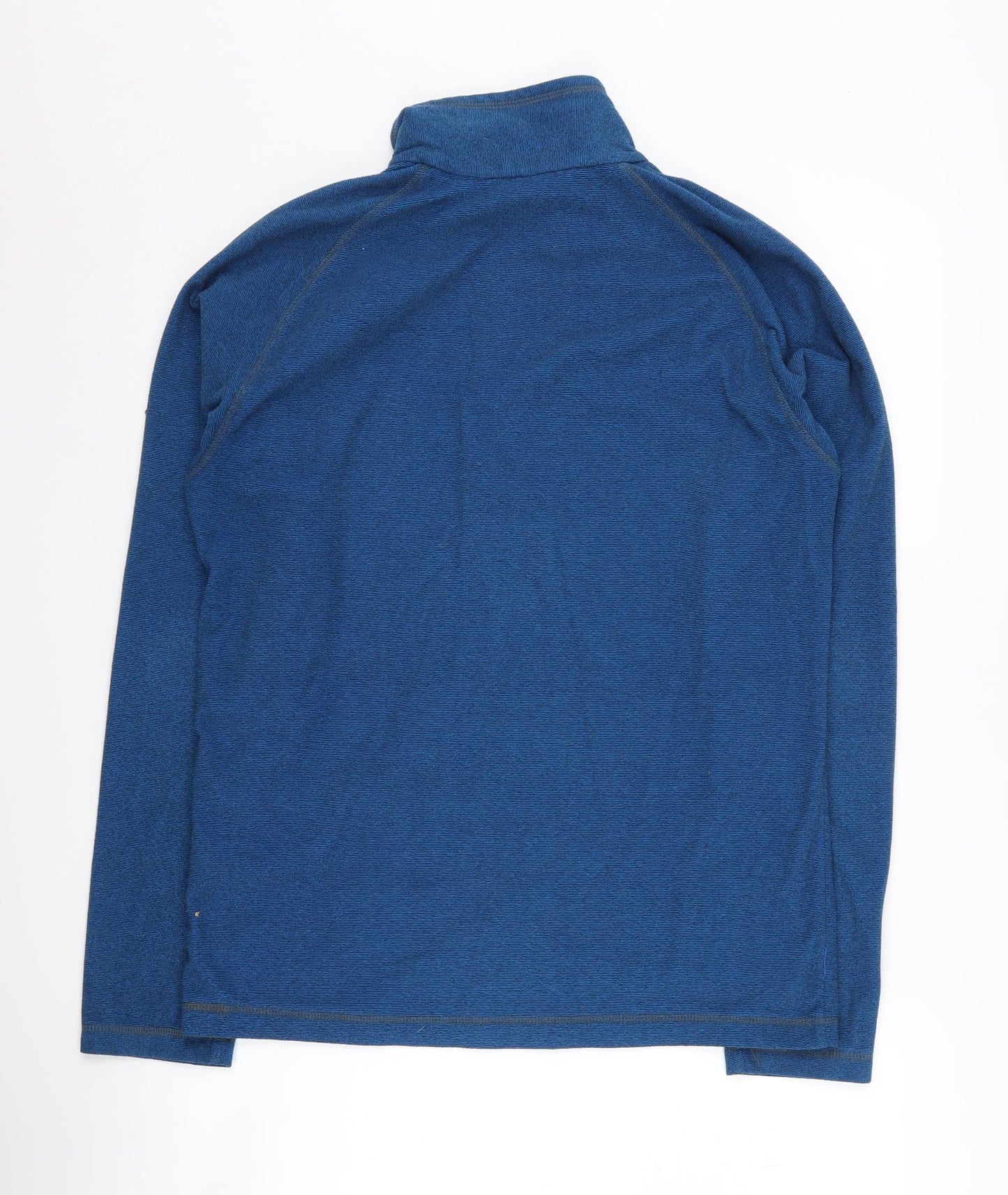 Mens UK Size M Regatta Blue 1/4 Zip Sweatshirt
