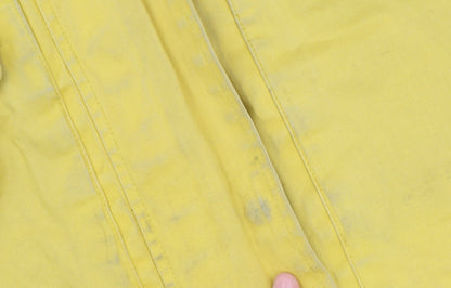 Womens UK Size 10 Seasalt Yellow Rain Coat