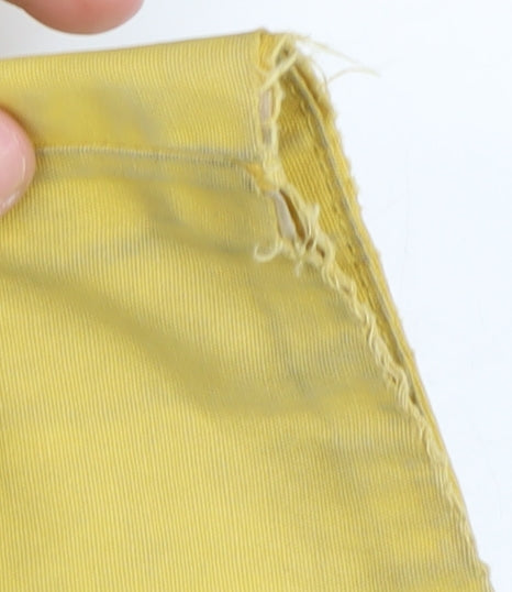 Womens UK Size 10 Seasalt Yellow Rain Coat