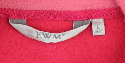 Womens UK Size L EWM Red Basic Jacket