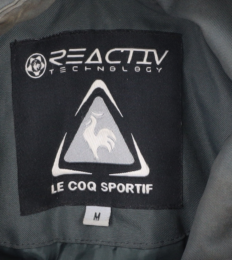 Mens UK Size M le coq sportif Green Puffer Jacket