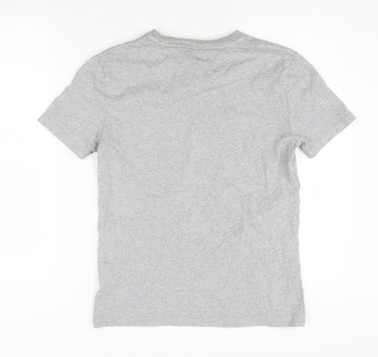 Tommy Jeans Men's Grey XS Logo T-Shirt