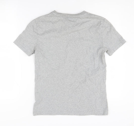 Tommy Jeans Men's Grey XS Logo T-Shirt