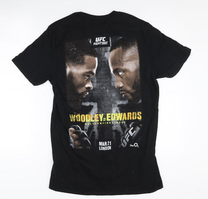Mens UK Size M UFC Black  T-Shirt