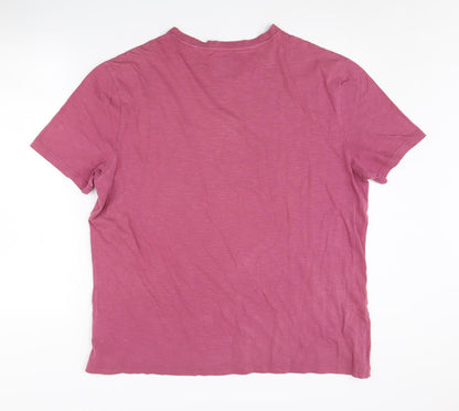 Mens UK Size XL C&A Red  T-Shirt