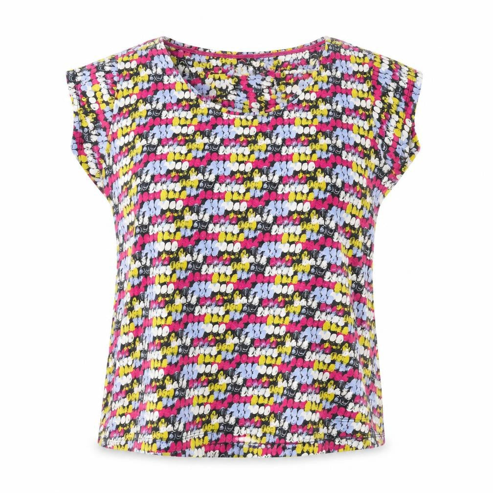 Womens UK Size 14 Mistral Multicoloured Basic T-Shirt