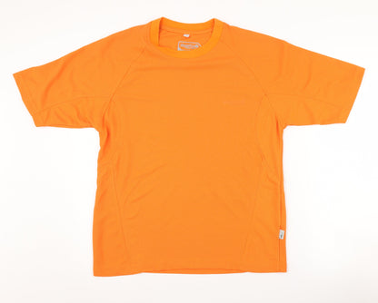 Regatta Men's Orange T-Shirt L Regular Fit Gym Wear