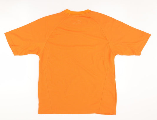 Regatta Men's Orange T-Shirt L Regular Fit Gym Wear