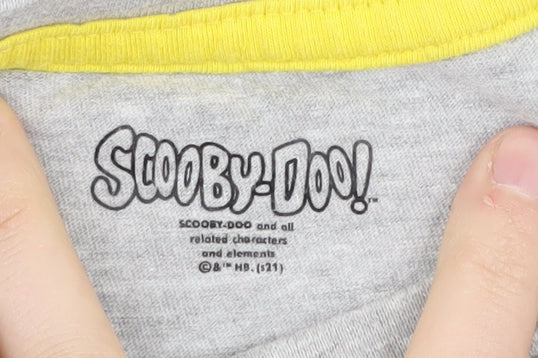 Scooby-Doo Boys Grey Graphic T-Shirt - 7-8 Years