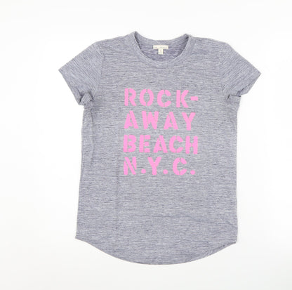 Womens UK Size XS Gap Grey Basic T-Shirt