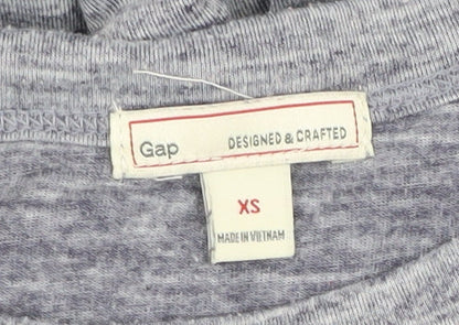 Womens UK Size XS Gap Grey Basic T-Shirt