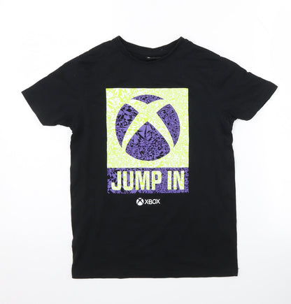 Xbox Boys Black Graphic Print T-Shirt 9-10 Years