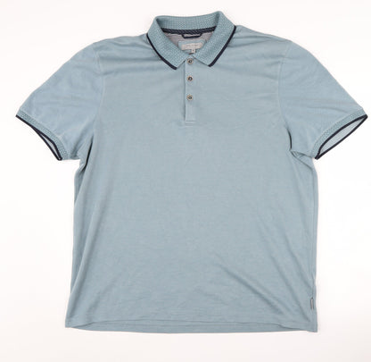 Ted Baker Men's Blue Polo Shirt Size S