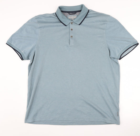 Ted Baker Men's Blue Polo Shirt Size S