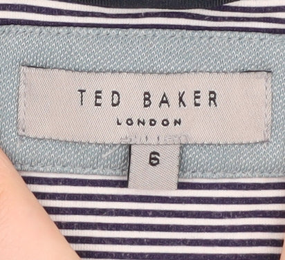 Ted Baker Men's Blue Polo Shirt Size S