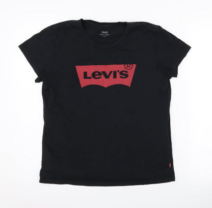 Levi's Men's Black Graphic Print T-Shirt M