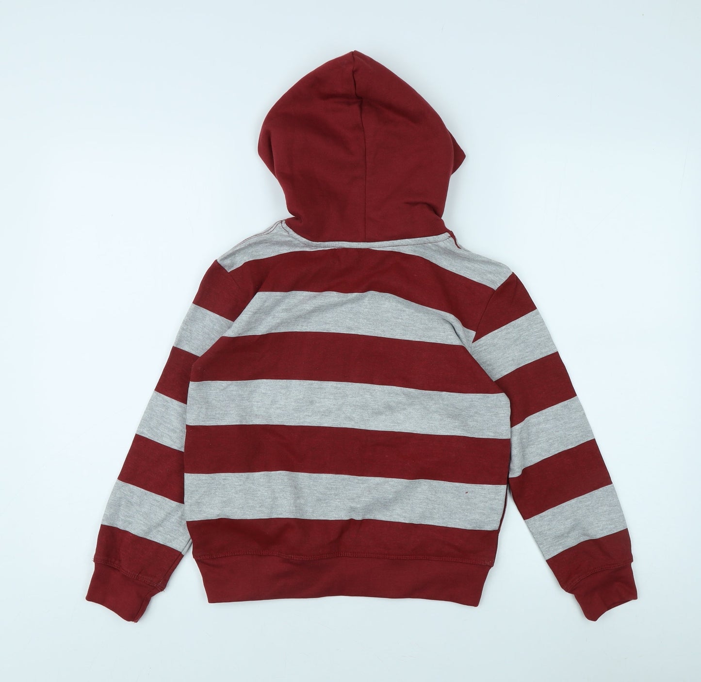 DKNY Unisex Striped Hoodie Multicoloured Size 8