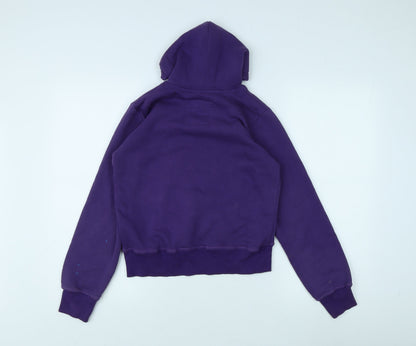 Womens UK Size M Jack Wills Purple Pullover Hoodie