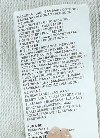 Puma Women's Grey Pullover Hoodie, M, Sporty Casual Style