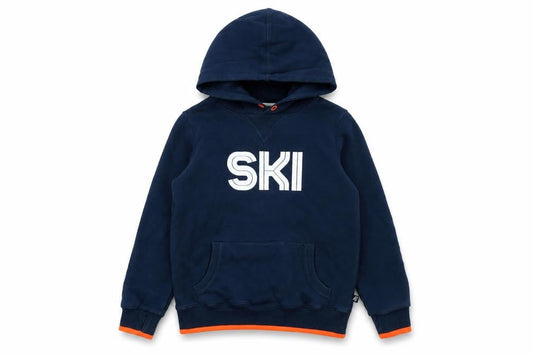 St. Bert's Boys Blue Ski Pullover Hoodie, Size 9-10 Years