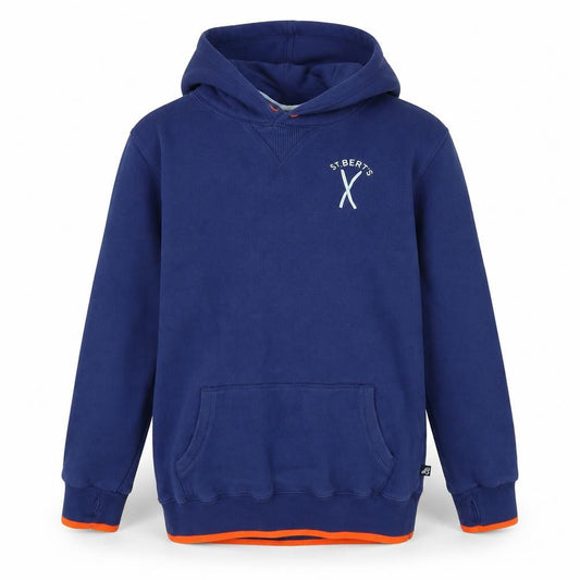 St. Bert's Boys Blue Cotton Pullover Hoodie 11-12 Years
