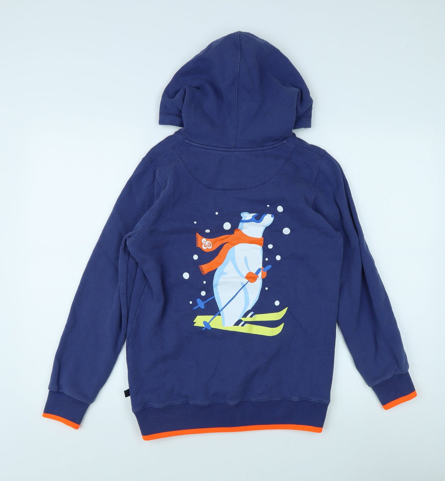St. Bert's Boys Blue Cotton Pullover Hoodie 11-12 Years