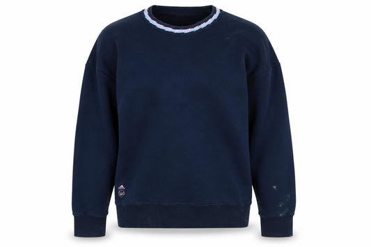Front view of Adidas Blue Sweatshirt unisex s