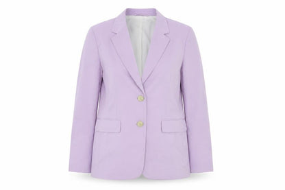 Womens UK Size S H&M Purple Basic Jacket