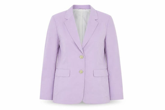 Womens UK Size S H&M Purple Basic Jacket