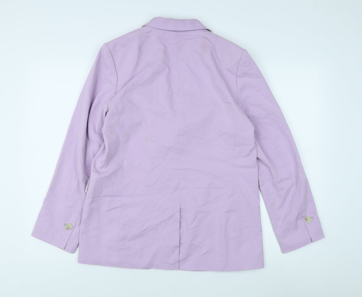 Womens UK Size S H&M Purple Basic Jacket
