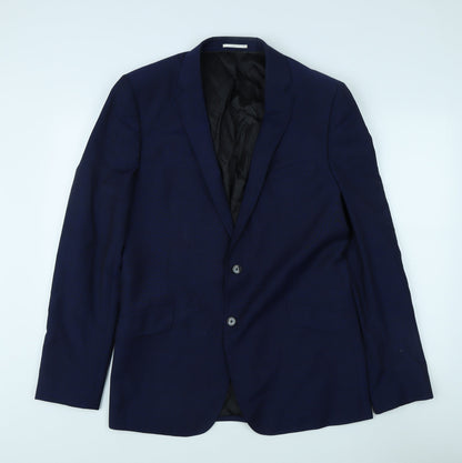 Mens UK Size 42 John Lewis  Blue Suit Jacket