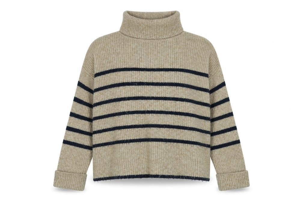 Womens UK Size L Marks and Spencer Beige Pullover Jumper