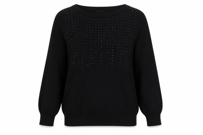 Womens UK Size 8 NEXT Black Pullover Jumper