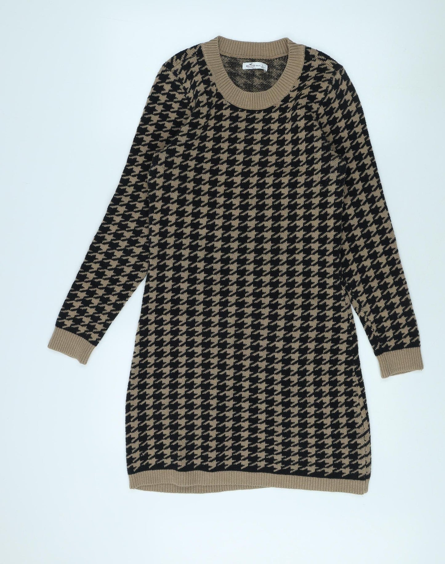 Womens UK Size L Hollister Multicoloured Pullover Jumper