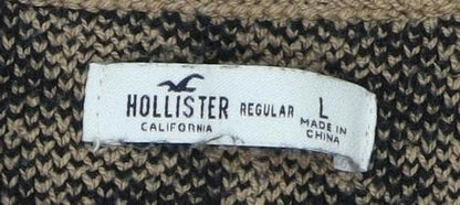 Womens UK Size L Hollister Multicoloured Pullover Jumper