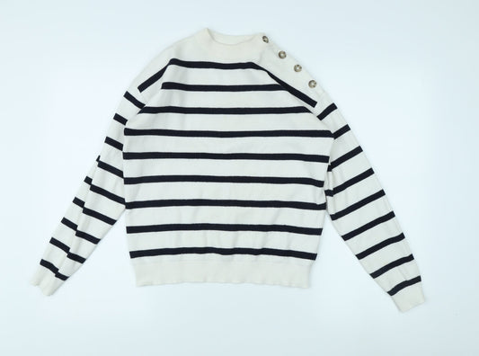 Womens UK Size S Marks and Spencer Multicoloured Pullover Jumper