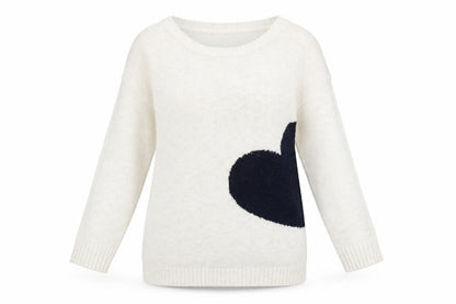 Womens UK Size M Wallis Ivory Pullover Jumper