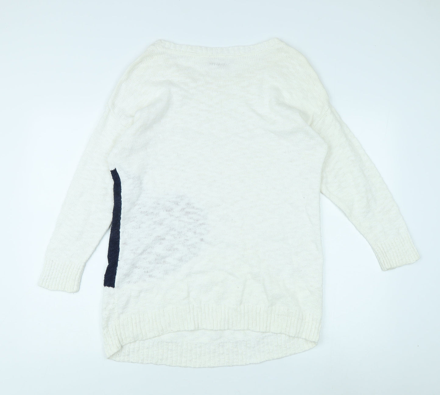 Womens UK Size M Wallis Ivory Pullover Jumper